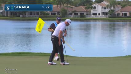 Sepp Straka | Round 1 | 18th hole | Shot 4 | 2025 Cognizant Classic