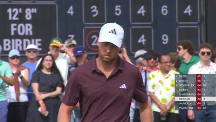 Daniel Berger | Round 4 | 9th hole | Shot 3 | 2025 WM Phoenix Open