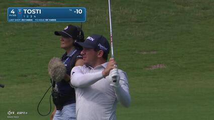 Alejandro Tosti | Round 3 | 4th hole | Shot 2 | 2025 Mexico Open