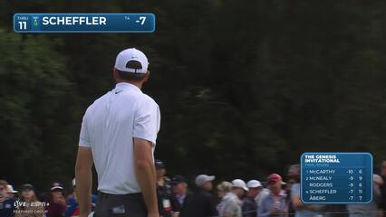 Scottie Scheffler | Round 4 | 11th hole | Shot 4 | 2025 Genesis
