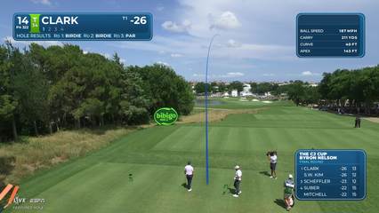 Wyndham Clark | Round 4 | 14th hole | Shot 1 | 2026 THE CJ CUP