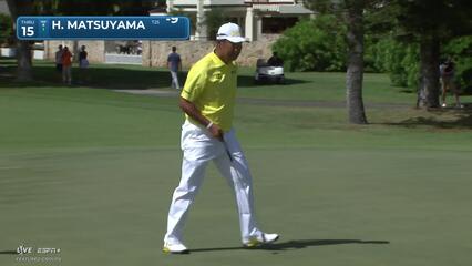 Hideki Matsuyama | Round 4 | 15th hole | Shot 5 | 2025 Sony Open