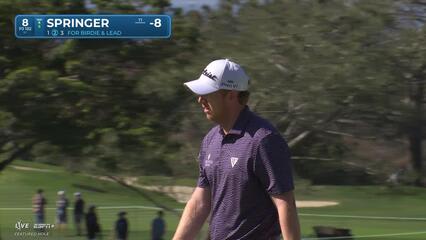 Hayden Springer | Round 2 | 8th hole | Shot 3 | 2025 Farmers