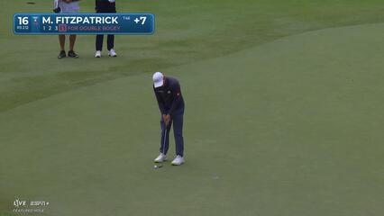 Matt Fitzpatrick | Round 3 | 16th hole | Shot 5 | 2025 the Memorial