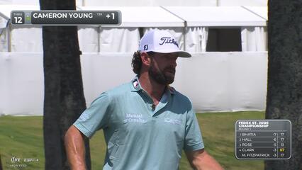Cameron Young | Round 1 | 12th hole | Shot 4 | 2025 FedEx St. Jude