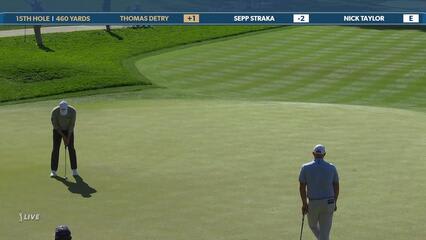 Thomas Detry | Round 1 | 15th hole | Shot 4 | 2025 THE PLAYERS