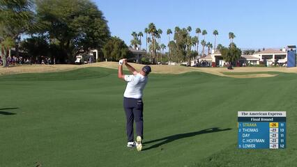 Sepp Straka | Round 4 | 12th hole | Shot 2 | 2025 The American Express