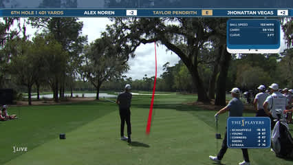 Taylor Pendrith | Round 2 | 6th hole | Shot 1 | 2026 THE PLAYERS