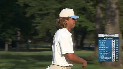 Garrick Higgo | Round 1 | 7th hole | Shot 3 | 2025 Sanderson Farms