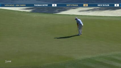 Sepp Straka | Round 1 | 14th hole | Shot 4 | 2025 THE PLAYERS