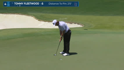 Tommy Fleetwood | Round 2 | 4th hole | Shot 3 | 2026 Truist Championship