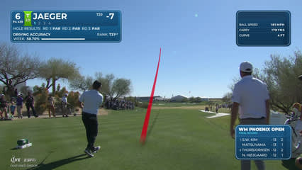 Stephan Jaeger | Round 4 | 6th hole | Shot 1 | 2026 WM Phoenix Open