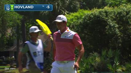Viktor Hovland | Round 1 | 12th hole | Shot 4 | 2026 RBC Heritage