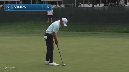 Karl Vilips | Round 1 | 17th hole | Shot 3 | 2025 THE CJ CUP