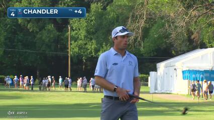 Will Chandler | Round 4 | 4th hole | Shot 3 | 2025 Charles Schwab