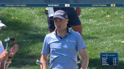 Justin Thomas | Round 3 | 9th hole | Shot 3 | 2025 THE PLAYERS