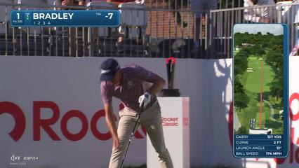 Keegan Bradley | Round 4 | 1st hole | Shot 1 | 2025 Rocket Classic