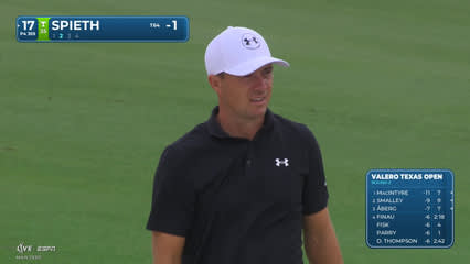 Jordan Spieth | Round 2 | 17th hole | Shot 2 | 2026 Valero