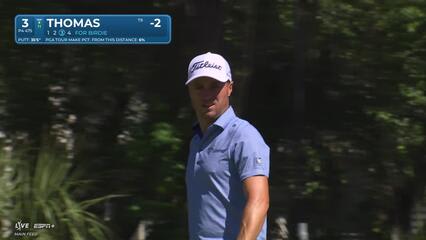 Justin Thomas | Round 1 | 3rd hole | Shot 4 | 2025 RBC Heritage
