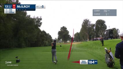 Rory McIlroy | 2024 Genesis | Round 4 | 13th hole | Shot 1