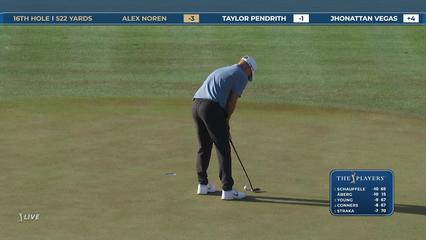 Alex Noren | Round 2 | 16th hole | Shot 6 | 2026 THE PLAYERS