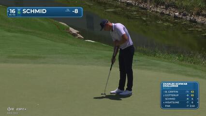 Matti Schmid | Round 2 | 16th hole | Shot 3 | 2025 Charles Schwab