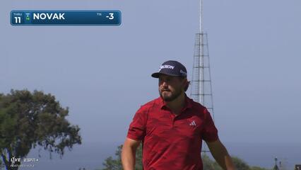 Andrew Novak | Round 4 | 11th hole | Shot 4 | 2025 Genesis