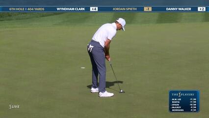 Jordan Spieth | Round 2 | 6th hole | Shot 4 | 2025 THE PLAYERS
