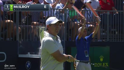 Rory McIlroy | Round 1 | 1st hole | Shot 1 | 2026 BMW Championship
