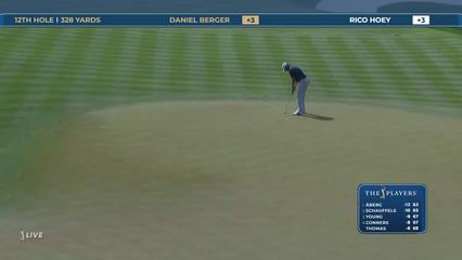Daniel Berger | Round 3 | 12th hole | Shot 3 | 2026 THE PLAYERS