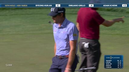 Adam Schenk | Round 2 | 10th hole | Shot 4 | 2025 THE PLAYERS