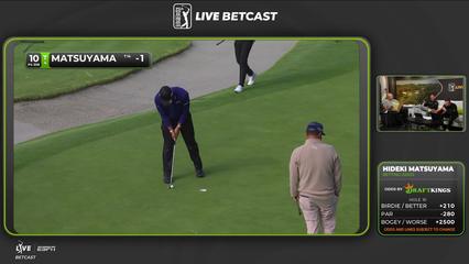 Hideki Matsuyama | Round 1 | 10th hole | Shot 4 | 2026 The Genesis