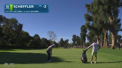 Scottie Scheffler | Round 3 | 12th hole | Shot 2 | 2026 The Genesis