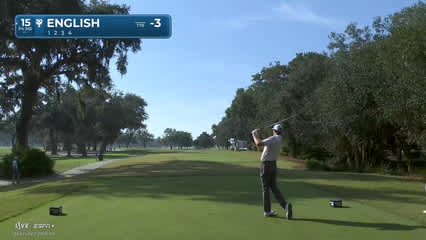 Harris English | Round 2 | 15th hole | Shot 1 | 2025 The RSM Classic