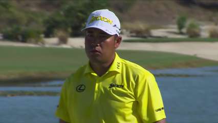 Hideki Matsuyama | Round 4 | 9th hole | Shot 4 | 2025 Hero World Challenge