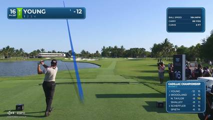 Cameron Young | Round 2 | 16th hole | Shot 1 | 2026 Cadillac