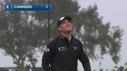 Corey Conners | Round 1 | 8th hole | Shot 3 | 2025 Genesis