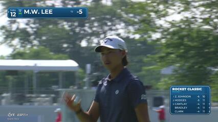 Min Woo Lee | Round 1 | 3rd hole | Shot 3 | 2025 Rocket Classic