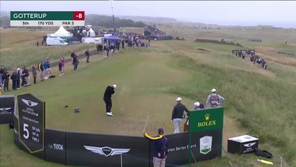 Chris Gotterup | Round 3 | 5th hole | Shot 1 | 2026 Genesis Scottish Open