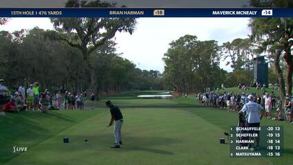 Brian Harman | 2024 THE PLAYERS | Round 4 | 15th hole | Shot 1
