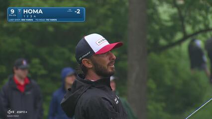 Max Homa | Round 2 | 9th hole | Shot 2 | 2025 the Memorial