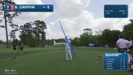 Ben Griffin | Round 1 | 7th hole | Shot 1 | 2026 Texas Children's