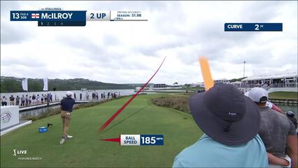 Rory McIlroy | 2023 WGC-Dell Match Play | Round 1 | 13th hole | Shot 1