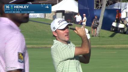 Russell Henley | Round 1 | 16th hole | Shot 2 | 2025 Sony Open