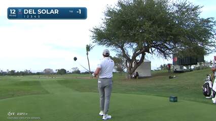 Cristobal Del Solar | Round 1 | 12th hole | Shot 5 | 2025 Mexico Open