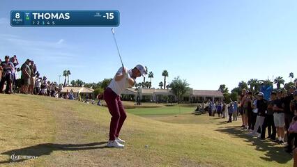 Justin Thomas | Round 3 | 8th hole | Shot 3 | 2025 The American Express