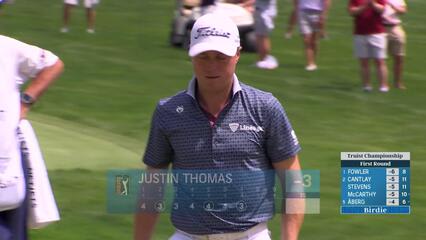 Justin Thomas | Round 1 | 7th hole | Shot 3 | 2025 Truist Championship