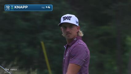Jake Knapp | Round 2 | 12th hole | Shot 1 | 2025 Wyndham