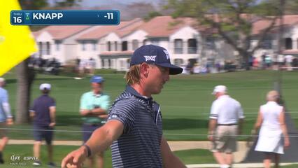Jake Knapp | Round 1 | 16th hole | Shot 4 | 2025 Cognizant Classic