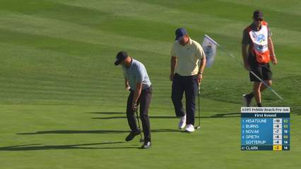 Wyndham Clark | Round 1 | 15th hole | Shot 3 | 2026 AT&T Pebble Beach